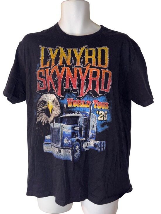 Gildan Other - Lynyrd Skynyrd 2025 World Tour Black Graphic Tee L Gildan Softstyle